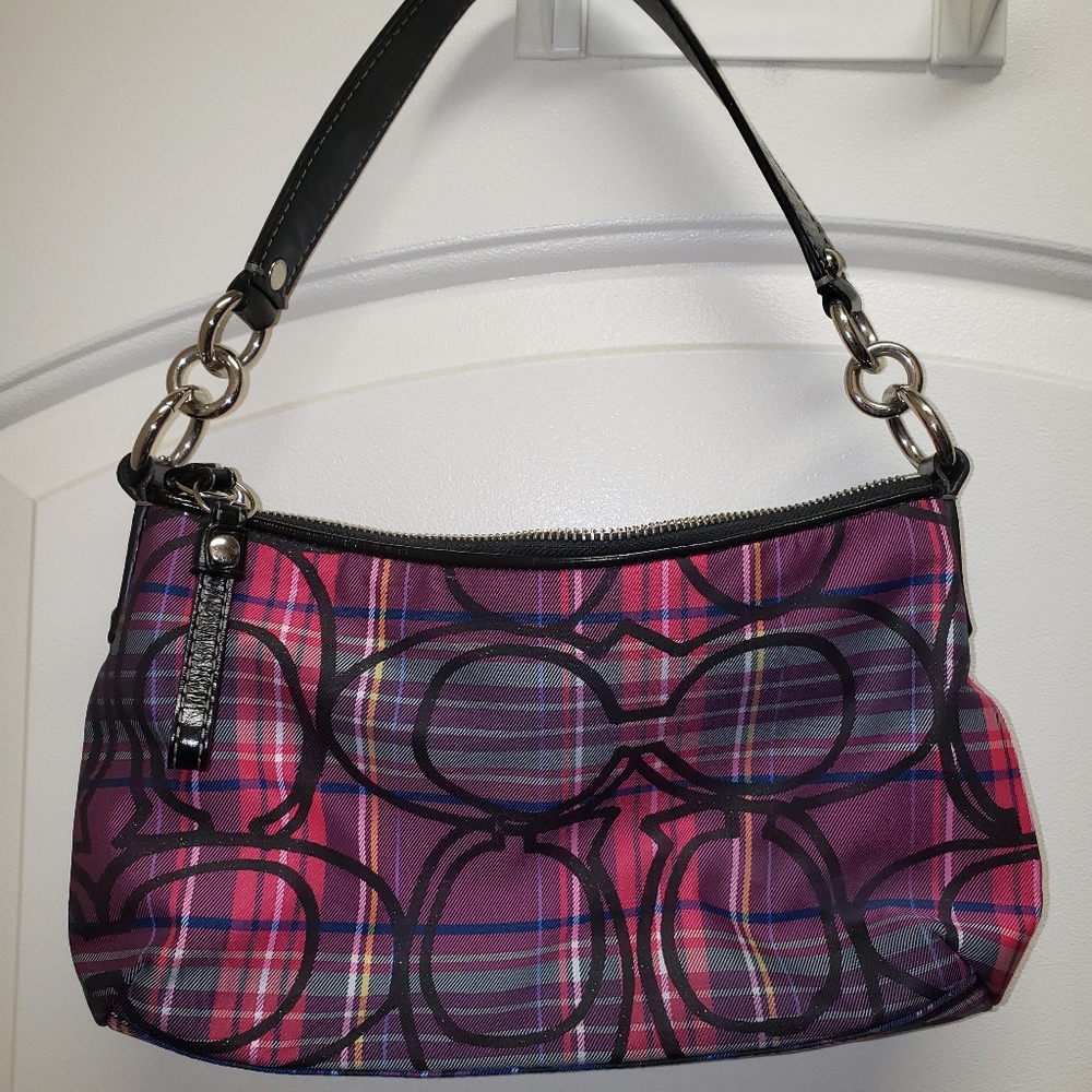 Multicolored Coach purse - Picture 4 of 13